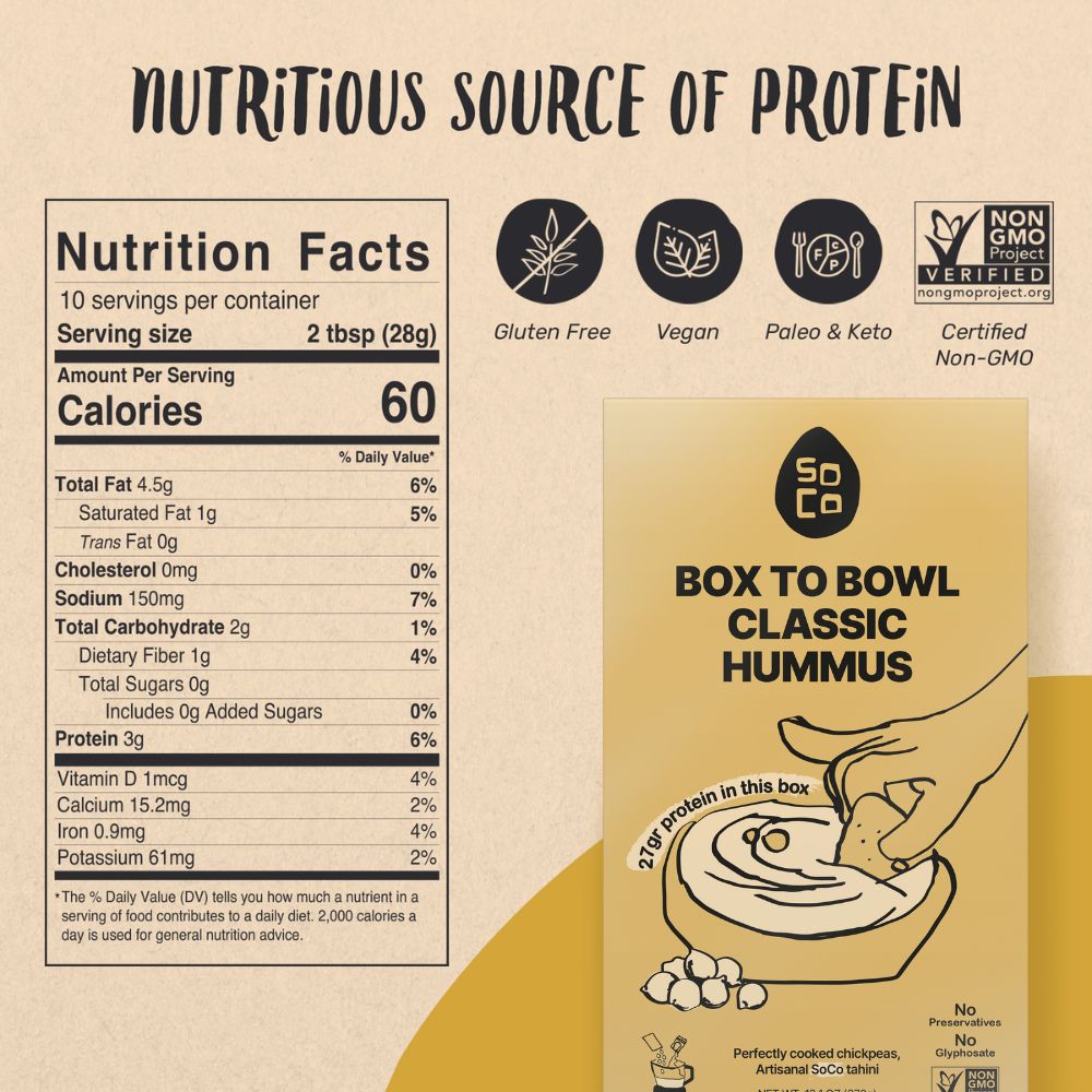 2 Minute Kit - Classic Hummus