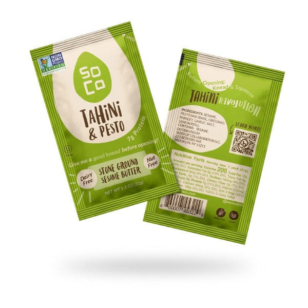 Squeeze Packs: Tahini & Pesto (box of 10)