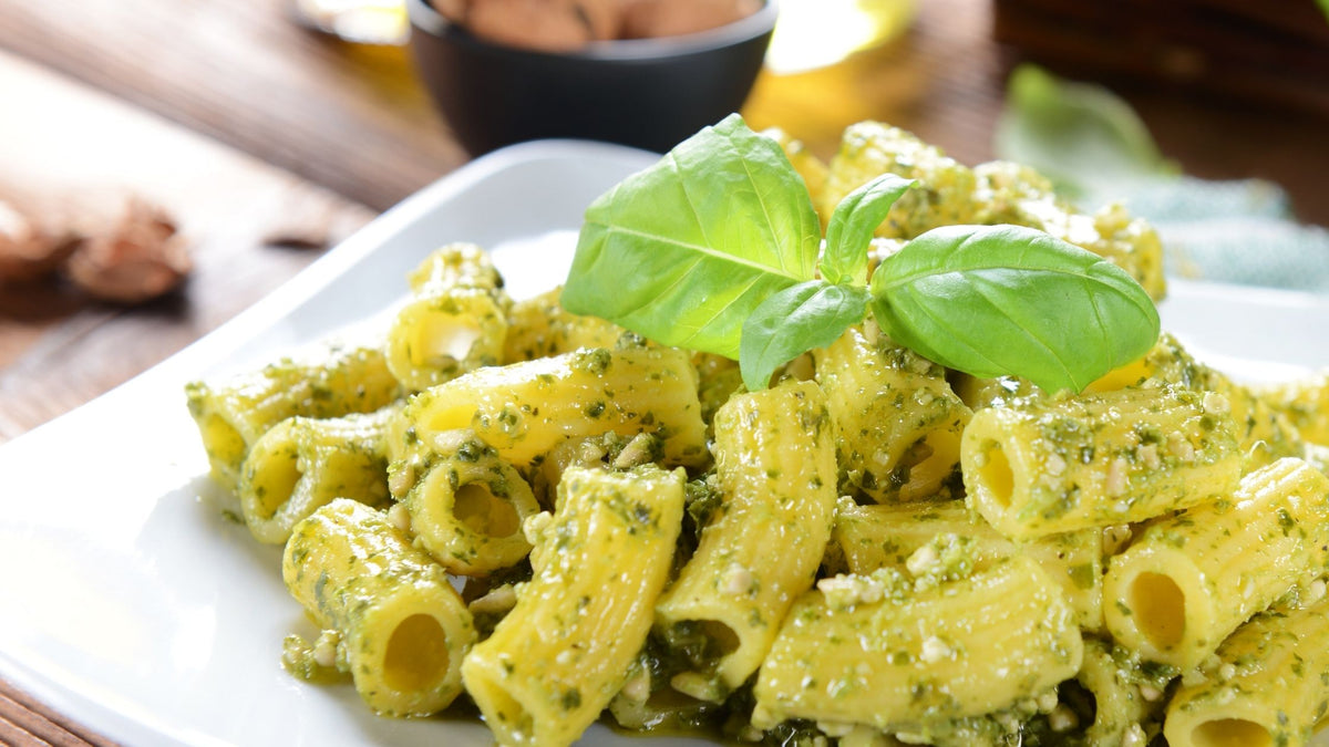 Pesto carrot pasta Recipe – eatsoco