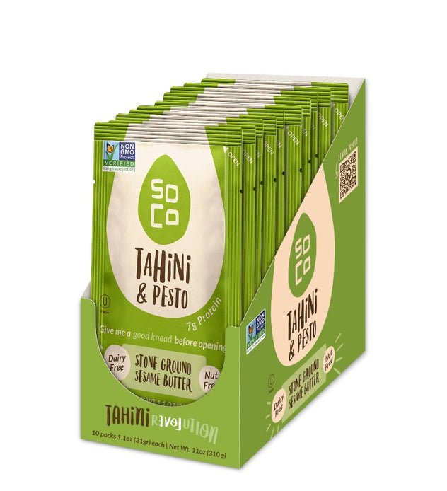 Squeeze Packs: Tahini & Pesto (box of 10)